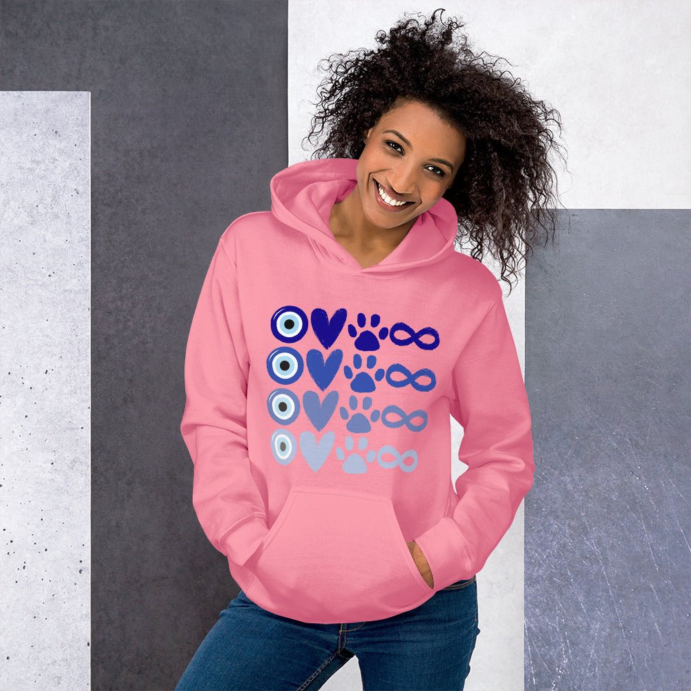 I Love Dogs to Infinity Hoodie - Cool Gear Pro