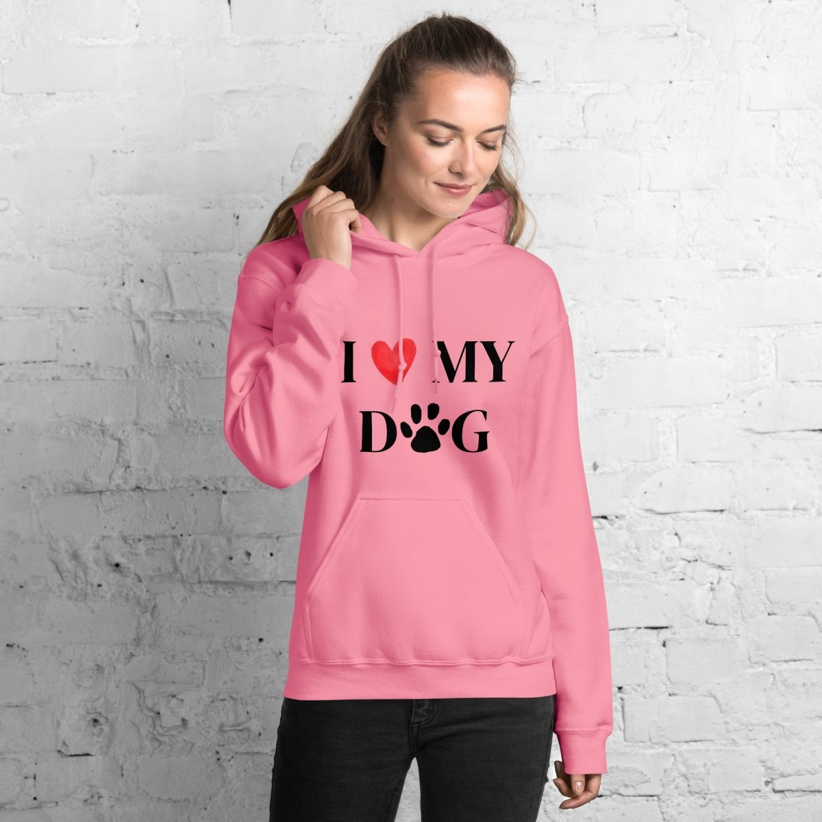 I Love My Dog Hoodie - Cool Gear Pro