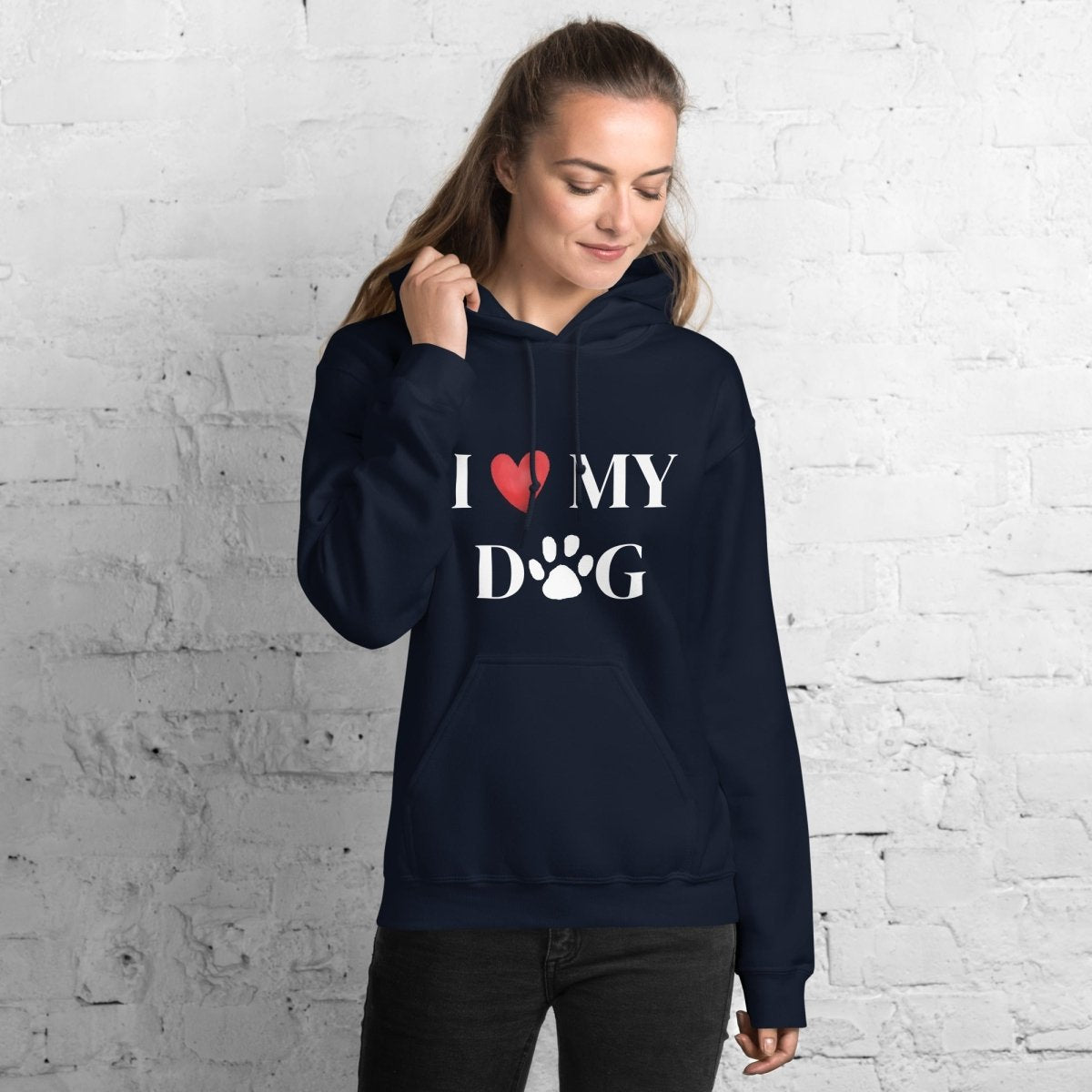 I Love My Dog Hoodie - Cool Gear Pro