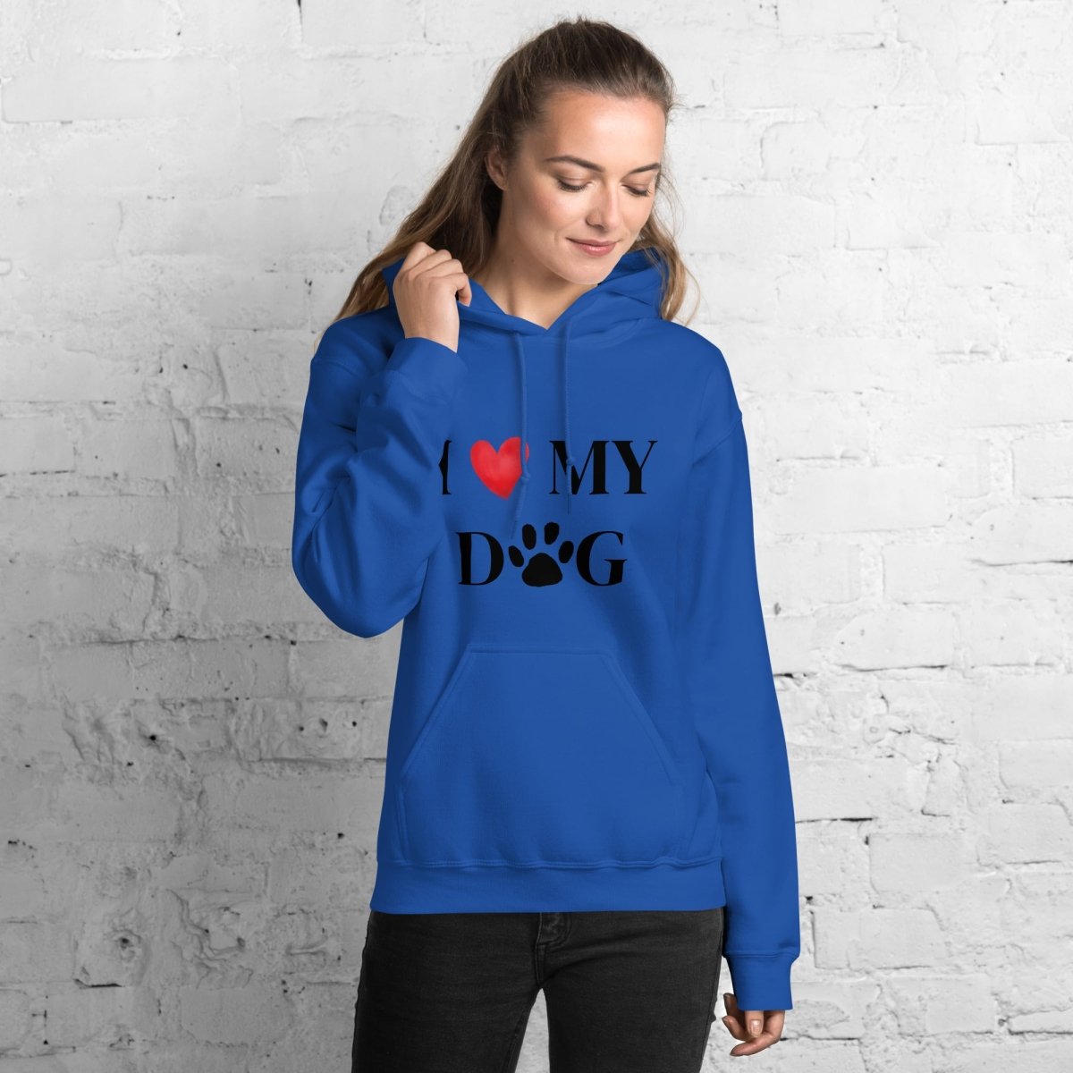 I Love My Dog Hoodie - Cool Gear Pro