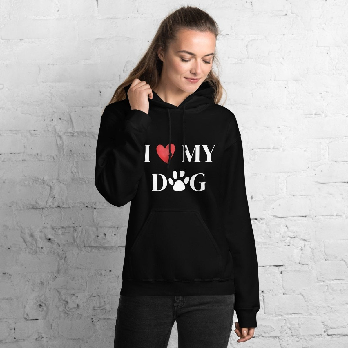 I Love My Dog Hoodie - Cool Gear Pro