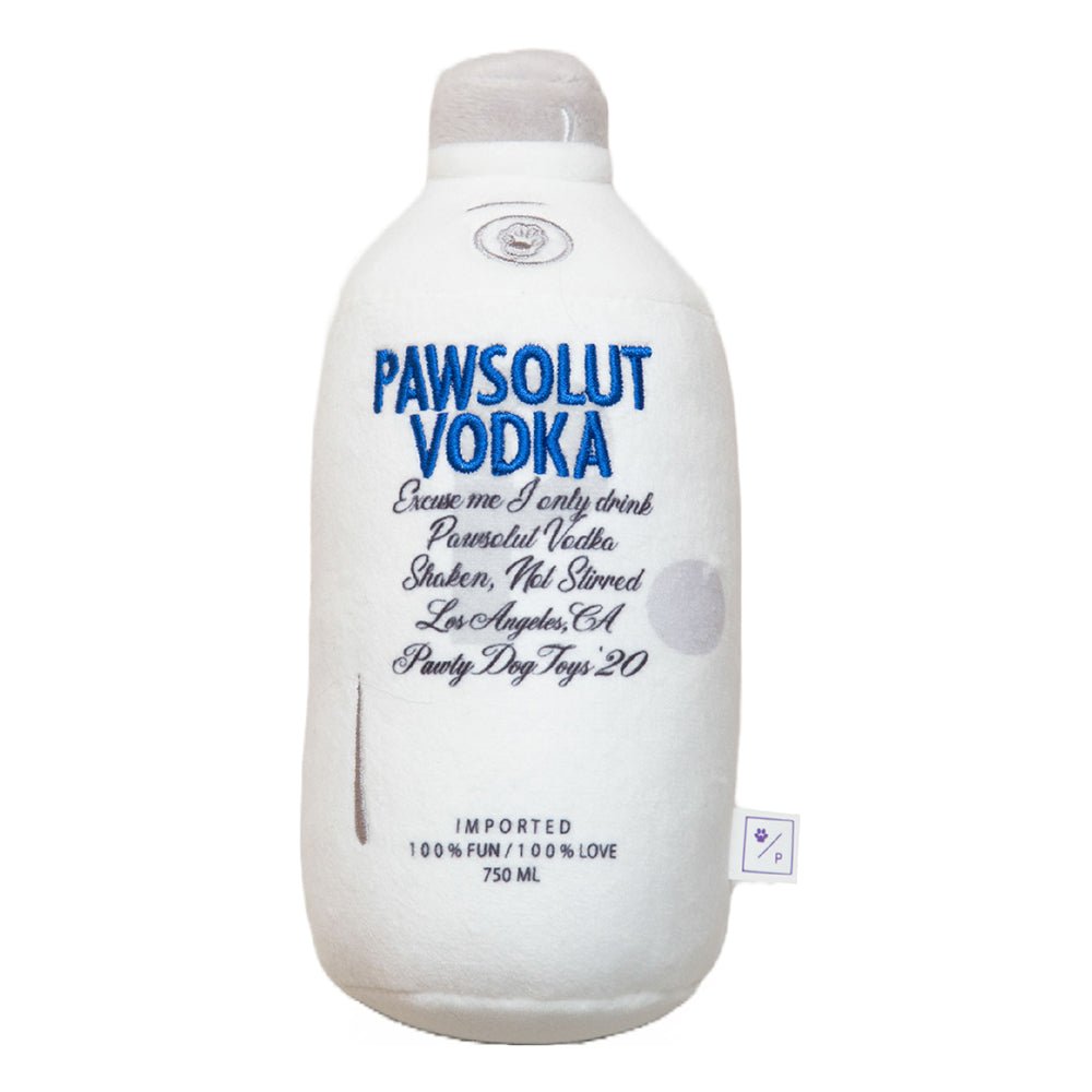 PAWSOLUT VODKA PLUSH DOG TOY - Cool Gear Pro