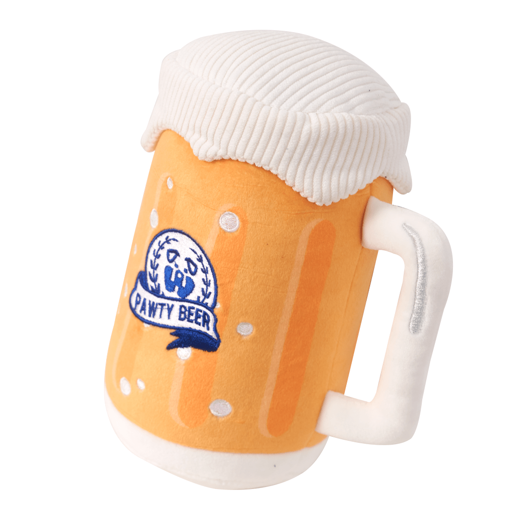 PAWTY BEER PLUSH DOG TOY - Cool Gear Pro