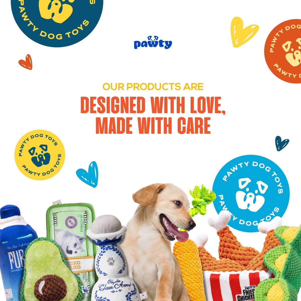 Pawty Cheese Dog Toy - Cool Gear Pro