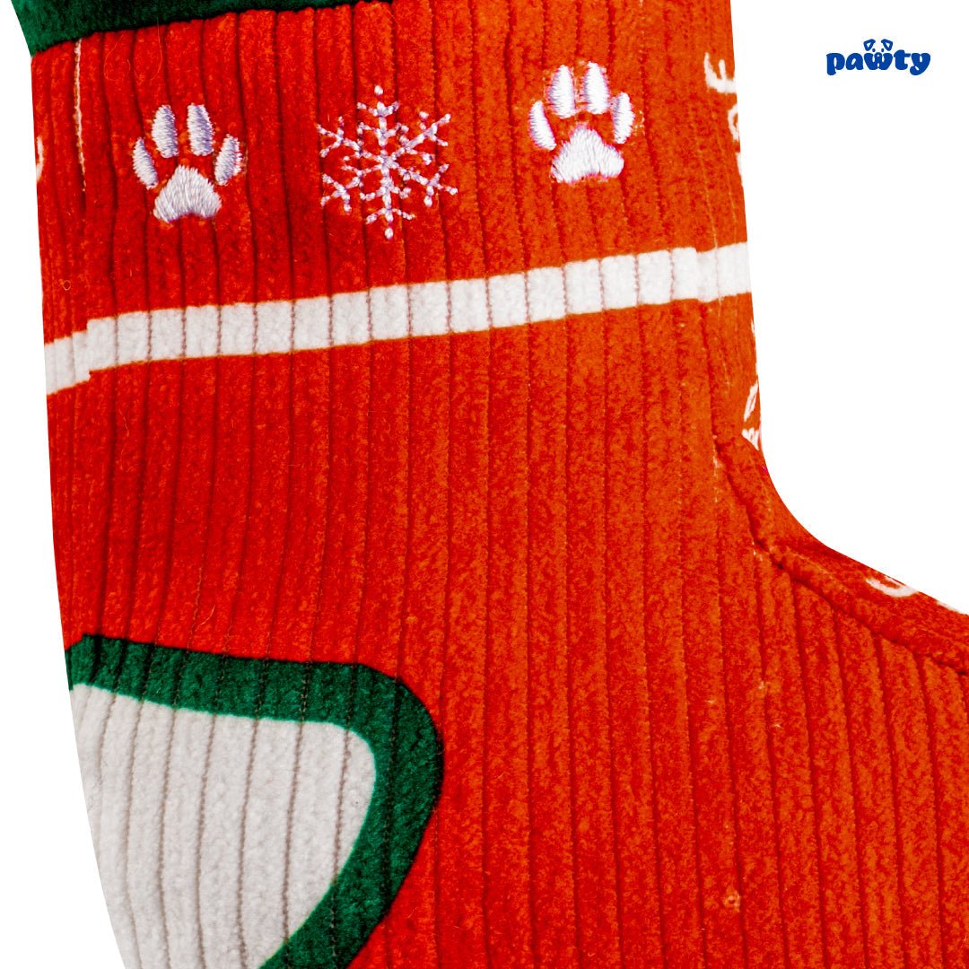 Pawty Dog Toys Christmas Sock - Cool Gear Pro