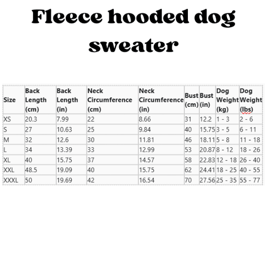 Security Hoodie Dog Sweatshirt - Infinity Dog