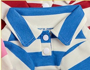 Striped Dog Polo Shirt - Infinity Dog