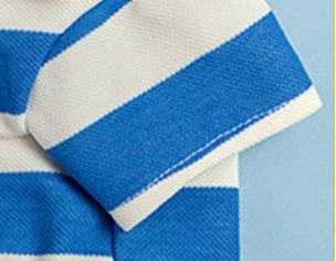 Striped Dog Polo Shirt - Infinity Dog