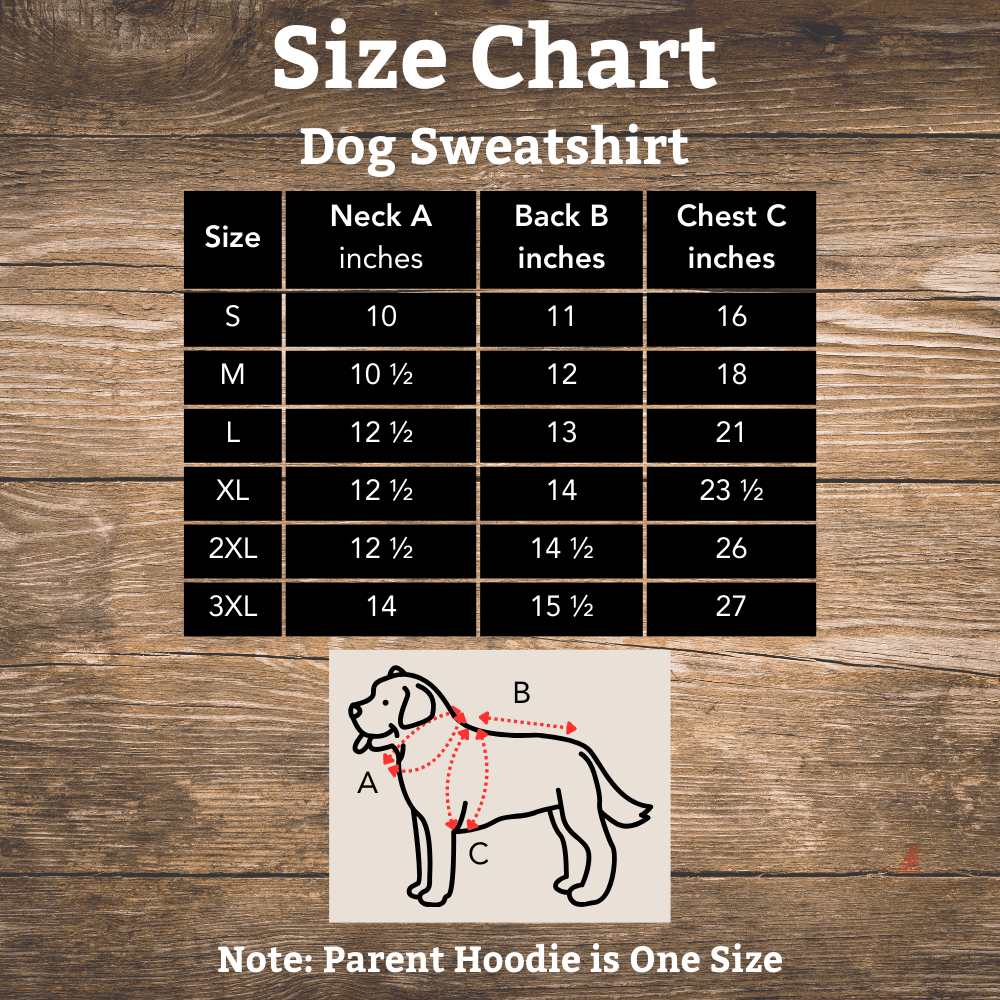 Striped Matching Dog & Parent Sweatshirt - Cool Gear Pro