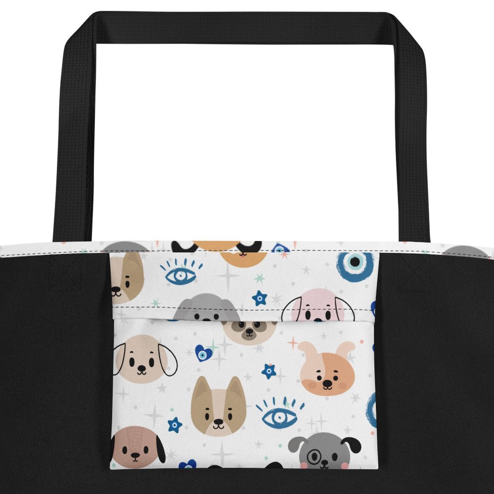 Stylish Doggy Evil Eye Tote Bag - Cool Gear Pro