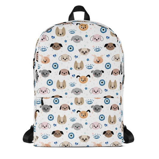 Stylish Evil Eye Dog Backpack - Cool Gear Pro