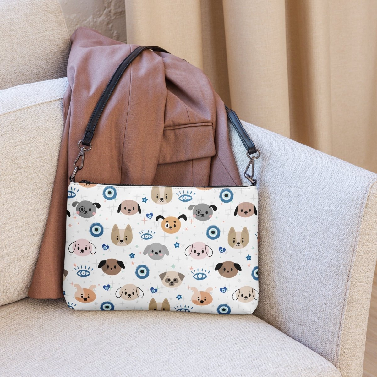 Stylish Evil Eye Dog Crossbody Bag - Cool Gear Pro