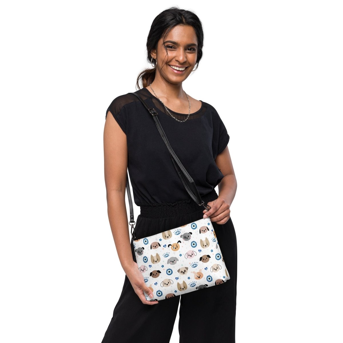 Stylish Evil Eye Dog Crossbody Bag - Cool Gear Pro