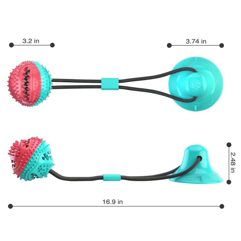 Suction Ball Interactive Dog Toy - Cool Gear Pro
