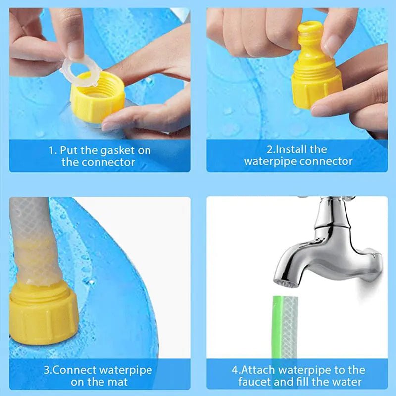 Summer Dog Toy Splash Sprinkler Pad - Cool Gear Pro