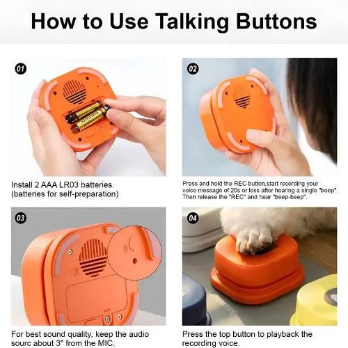 Trainable Dog Communication Toy - Cool Gear Pro