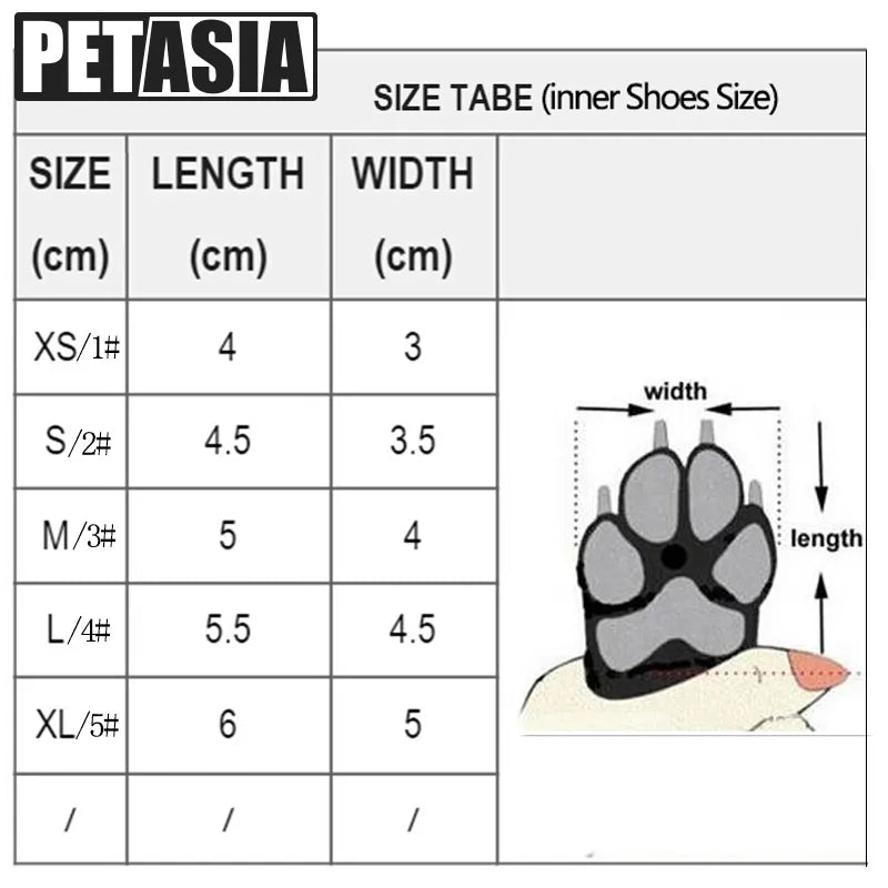 PETASIA Pet Dog Boots - Cool Gear Pro